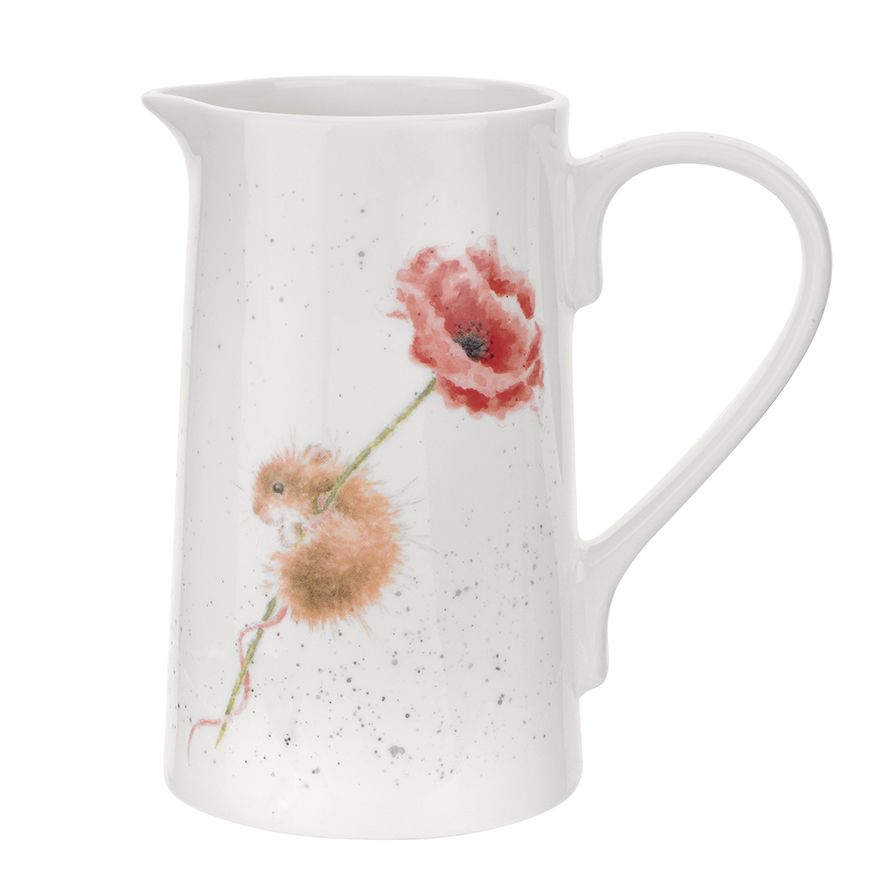 Wrendale Design-Hannah Dale-wunderschoen illustriert-Porzellan-fine bone china-Krug-maus