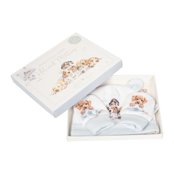 Wrendale Design - Baby Mütze und Handschuhe - Hunde – Bild 3