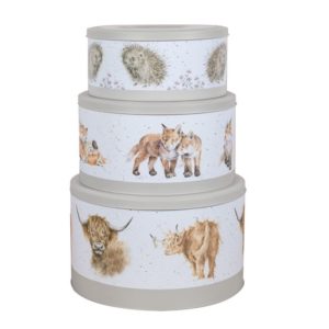 Wrendale Design-Pfoetli Shop-Dose-Keksdose-Gutzidose-Leckerli-Aufbewahrung-Kuh-Igel