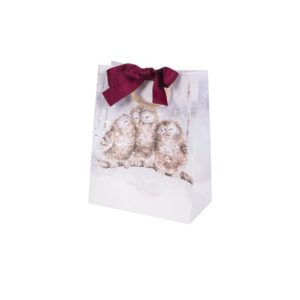 Wrendale Design-Pfoetli Shop-Geschenktuete-Tasche-Verpackung-Geschenk-Eulen-Weihnachten