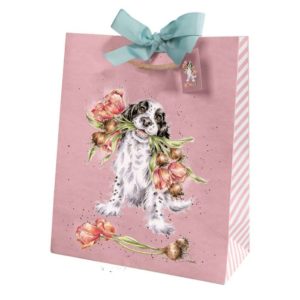Wrendale-Design-Pfoetli-Shop-Geschenktuete-Tasche-Verpackung-Geschenk-rosa-Hund