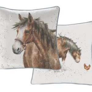 Wrendale Design-Pfoetli Shop-Kissen-Cushion-60cm-Pferd-Pferdeliebhaber-Geschenk-2