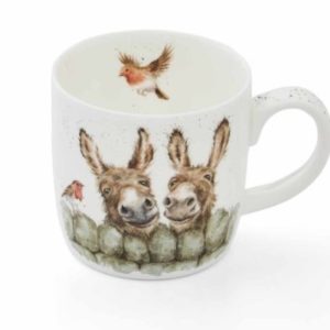 Wrendale Design-Pfoetli Shop-Tasse-Mug-Fine bone China-Esel