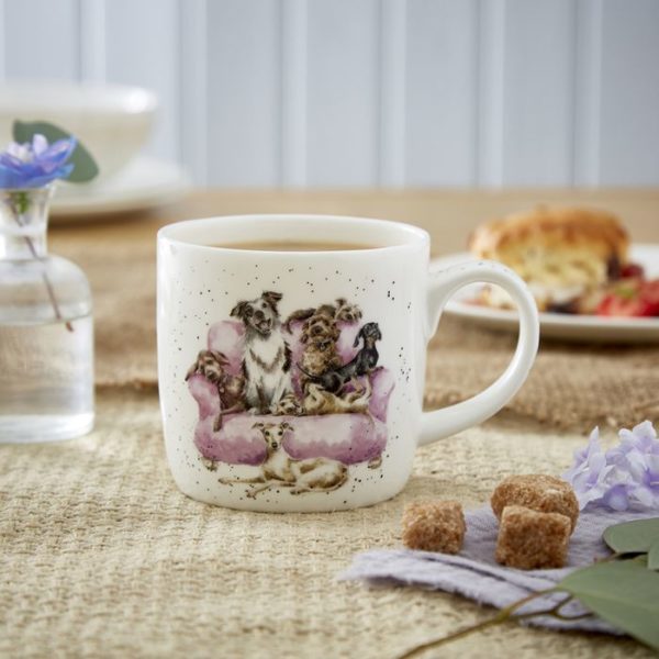 Wrendale Design - Mug - Tasse - 300ml - Hunde - Movie Night – Bild 3