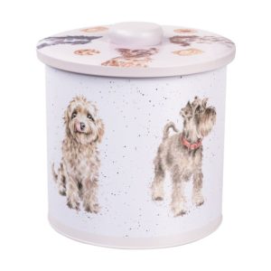 Wrendale Design-Pfoetli Shop-Vorratsdose-Blech-Tier-Hund-Hunde-Schnauzer-Border Collie-Kueche-Aufbewahrung-Geschenk