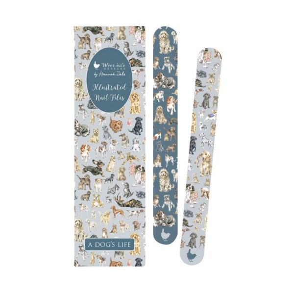 Wrendale Design-Pofetli Shop-Nagelfeilen-Nagel-Hund-a dogs life