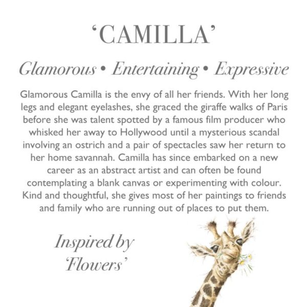 Wrendale Design - Plüschfigur - Giraffe - Camilla – Bild 3