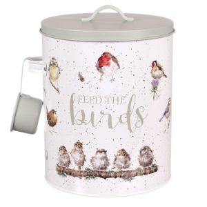 Wrendale Design-Vorratsdose-Voegel-Vogelfutter-Pfoetli Shop-Garten-GartenfreundDose-Blechdose