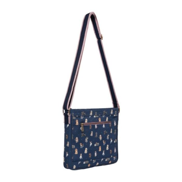 Wrendale Design - Gassitasche - Umhängetasche - blau - Hundemuster – Bild 3