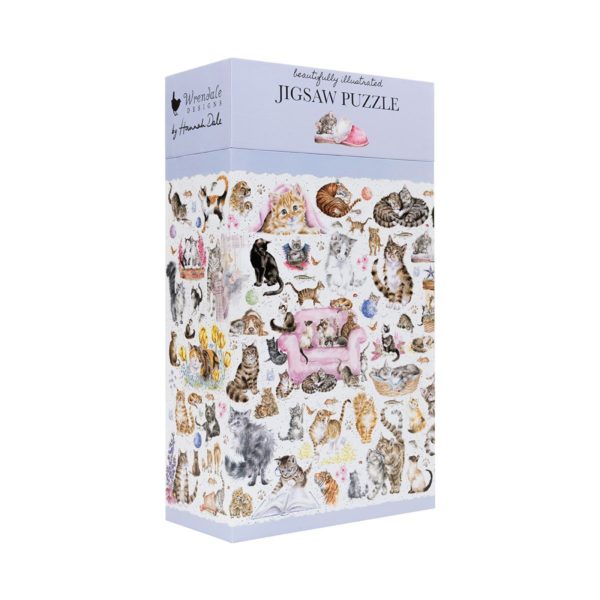 Wrendale Design_by Hanna Dale_Puzzle_Jigsaw_Spiel_Spass_Geduld_Katze
