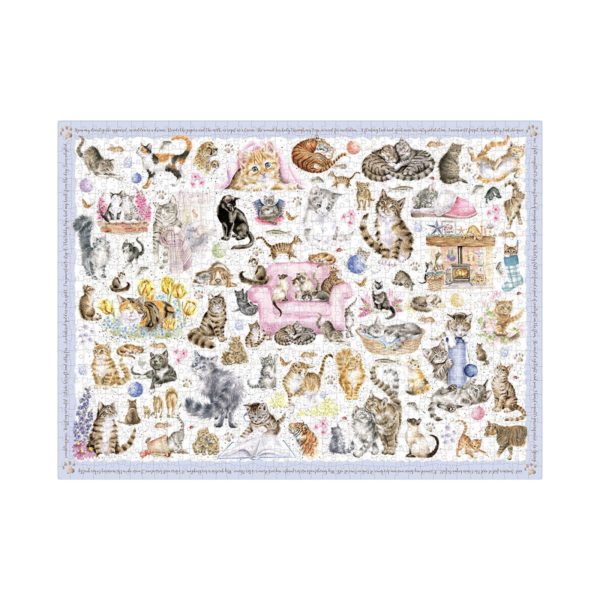 Wrendale Design - Puzzle - Katzen - Feline Friends – Bild 2