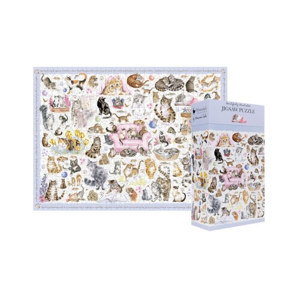 Wrendale Design - Puzzle - Katzen - Feline Friends – Bild 4