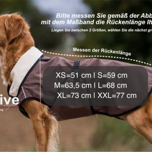 active-cape-light-header-Hundemantel-Regenabweisend-Windabweisend-Wetterfest-wärmend-beige