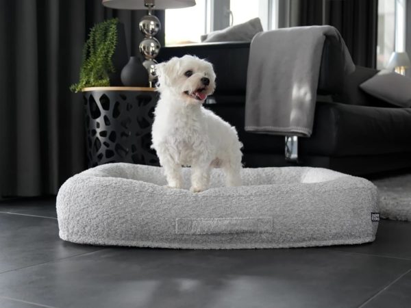 Hundebett Loui Bouclé - silbergrau - 4 Grössen – Bild 3