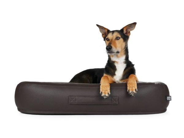 Hundebett Loui Kunstleder - 7 Farben - 4 Grössen – Bild 3