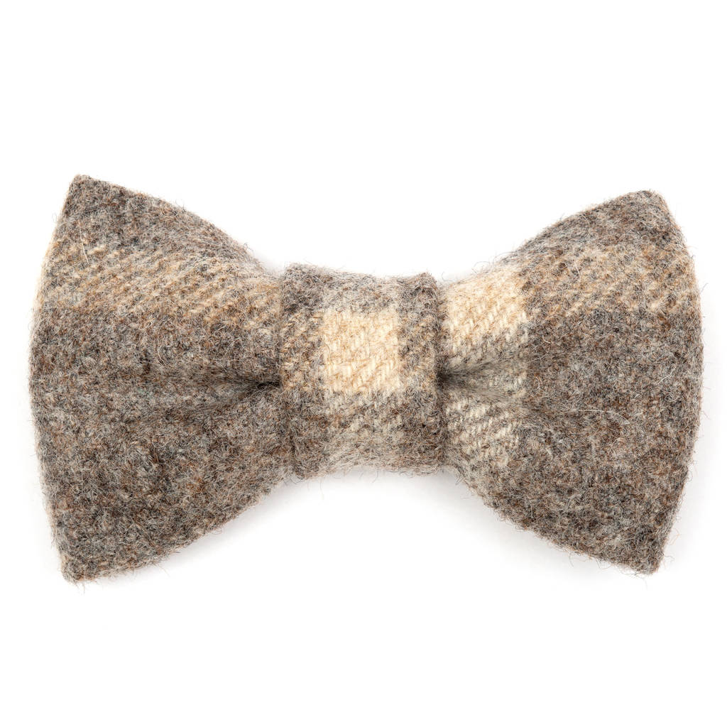 Fliege - Stonehedge Tweed Dog Bow Tie
