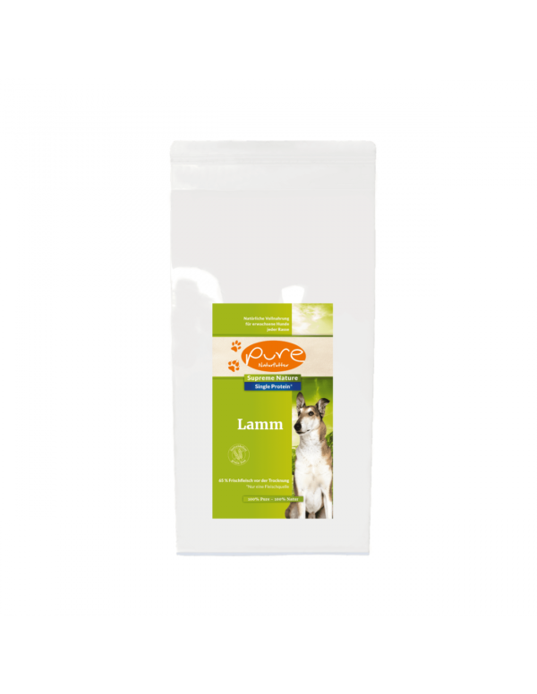 pure-supreme-nature-dog-single-protein-getreidefrei-lamm-10-kg