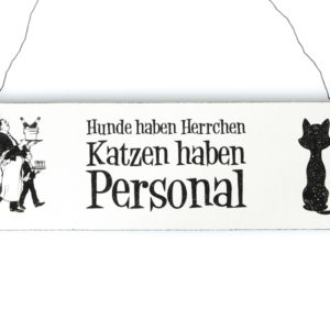 shabby-vintage-schild-katzen-haben-personal-tuerschild-landhaus-chic-holzschild (1)