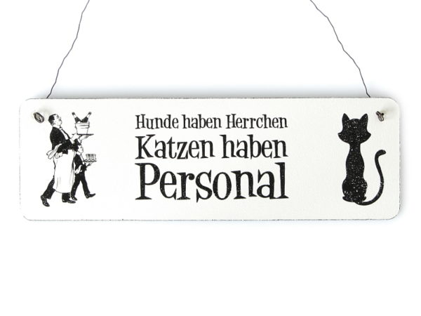 shabby-vintage-schild-katzen-haben-personal-tuerschild-landhaus-chic-holzschild (1)