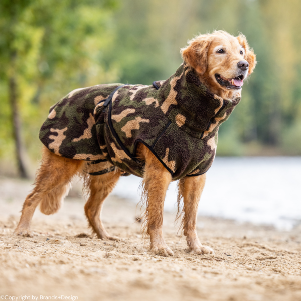 Warmover Fleece Cape XS bis 77cm - camouflage